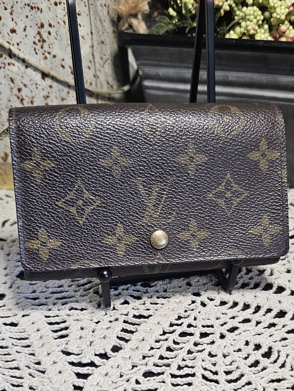 Louis Vuitton Monogram Porte-Monnaie Trésor Wallet